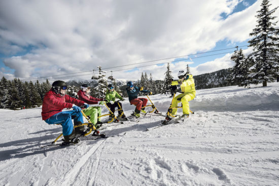 Actionsport im Winterurlaub in Flachau, Salzburger Land