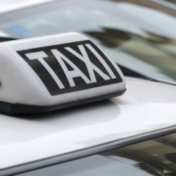 Anreise mit dem Taxi, Hotel Santa Barbara in Flachau
