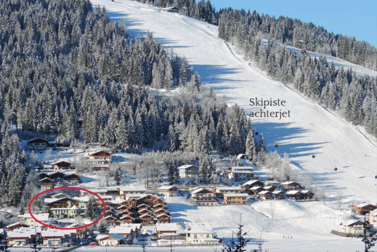 Hotel Garni Santa Barbara in Flachau in Pistennähe