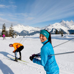 Langlaufen im Winterurlaub in der Salzburger Sportwelt