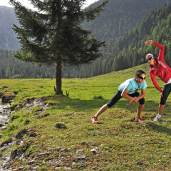 Laufen im Sommerurlaub in Flachau, Salzburger Land