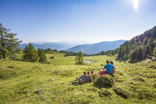Wandern im Sommerurlaub in Flachau, Salzburger Land
