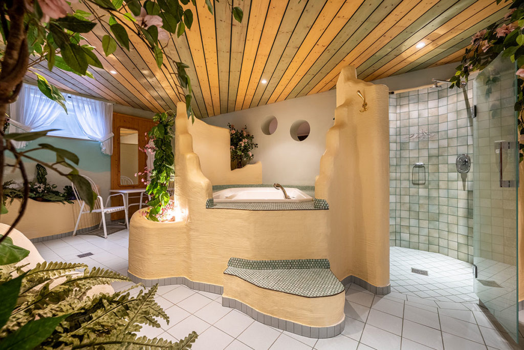 Wellnessbereich im Hotel Garni Santa Barbara