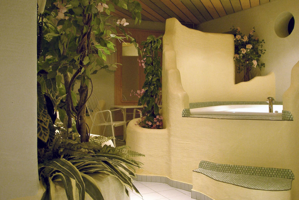 Whirlpool im Hotel Garni Santa Barbara, Flachau